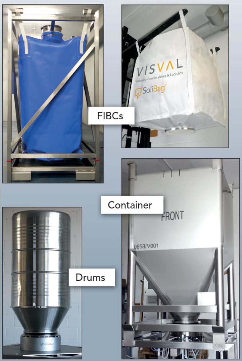 cone valve for retrofit standard drum, IBC