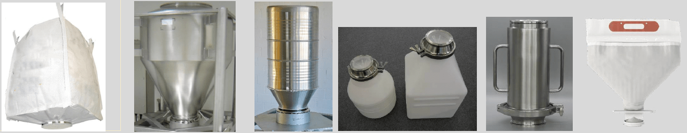 cone valve available for big bag, IBC, FIBC