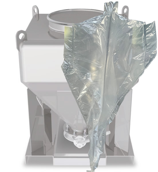 PE Inliner for powder container