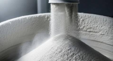 dust free powder transfer