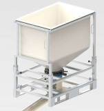 FIBC with tablet valve