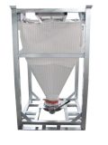 FLEX-BAG CONTAINER with butterfly valve