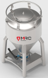 cylindrical stinless steel IBC