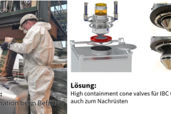contamination at IBC filling