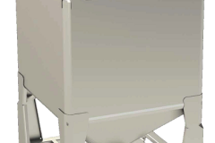 IBC Edelstahl Container für Schüttgut IBC 2000 L